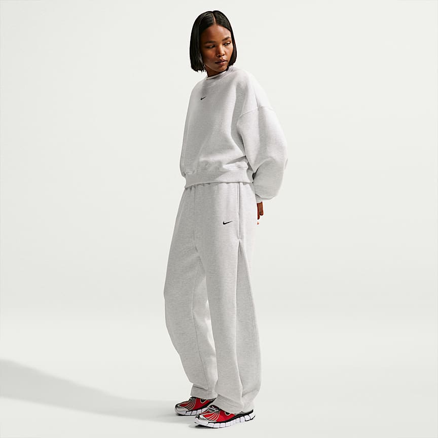Nike Studio Fleece Medium Weight Women's Oversized Full-Zip Hoodie